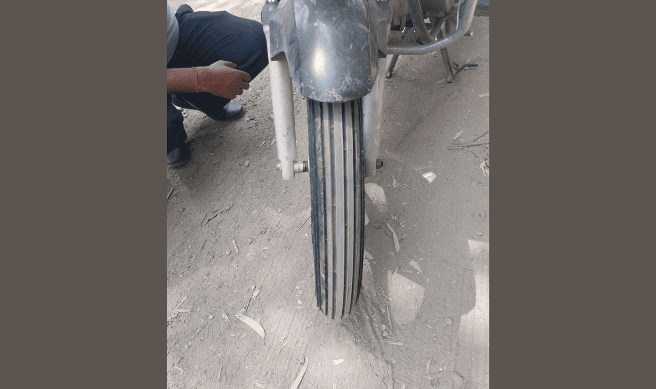 Two wheeler tyre field test (3)