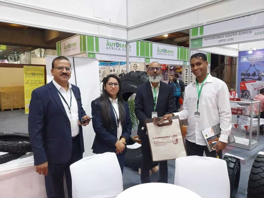 autoexpo kenya 2024 Addo india tyres participation pics 1